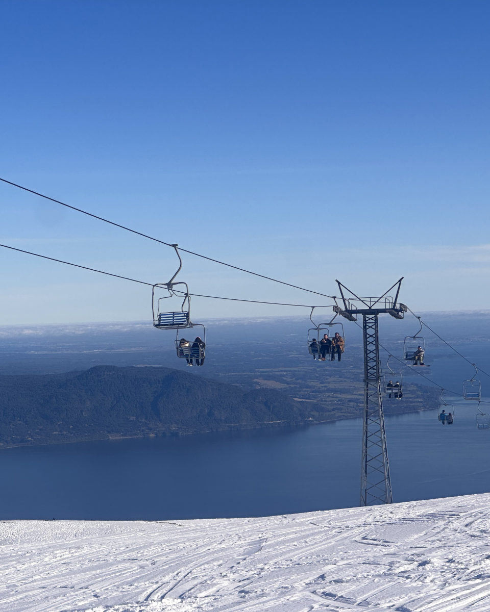 Silla Panorámica, Enlace y Glaciar